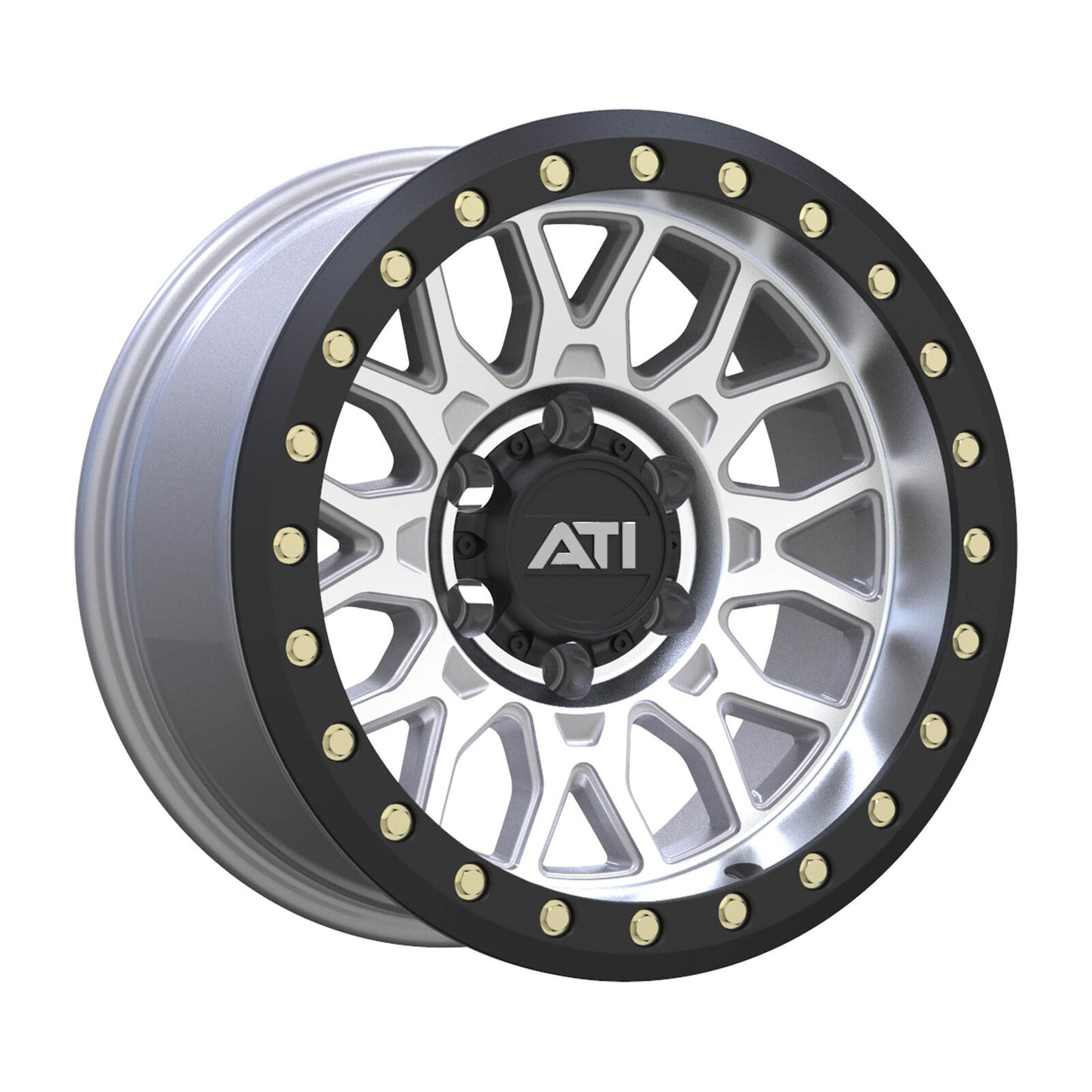 AT-01 17X8.5 HYBRID BEADLOCK WHEEL - BRONZE (6X114.3)
