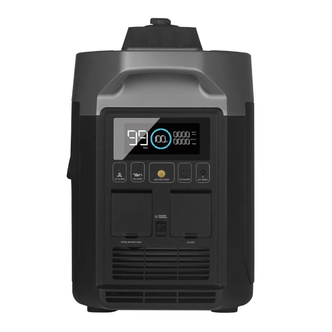 EcoFlow Smart Gasoline Generator (4L Capacity, 1800W total output)