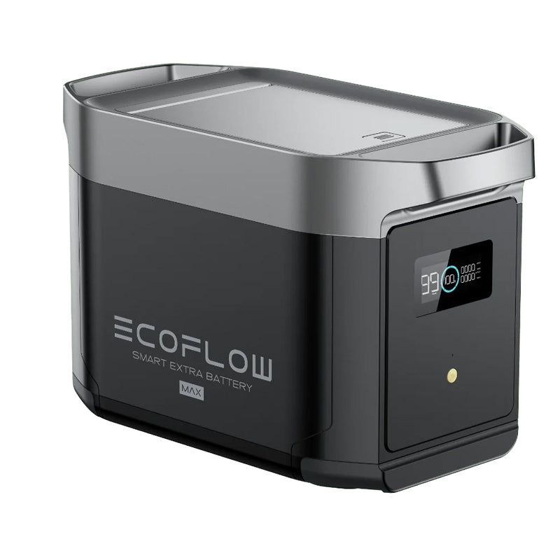 EcoFlow Extra Lithium Battery pack for Delta 2 Max Power Station with 2048Wh (170Ah@12V) Power Capacity
