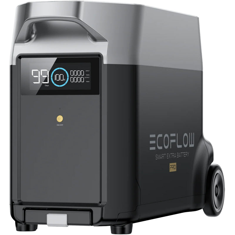 Ecoflow Extra Battery pack for Delta Pro Power Station with 3600Wh (300Ah@12V)Power Capacity