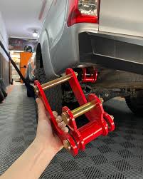 Rear Shackles - 2" Extended Soft-Ride (Additional 2" Lift to Vehicle) Fit For Mitsubishi Triton L200 MN ML 2005-2014