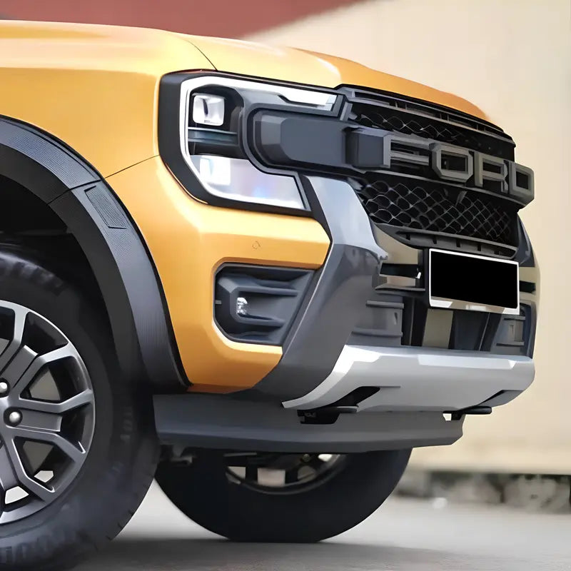 FORD RANGER NEXT GEN RAPTOR STYLE GRILLE WITH WHITE LED's EVEREST, XLT, SPORT & WILDTRAK 2022- 2025