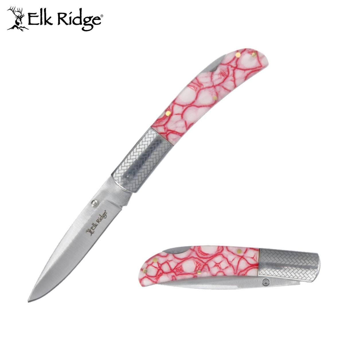 Elk Ridge Folding Knife Rose