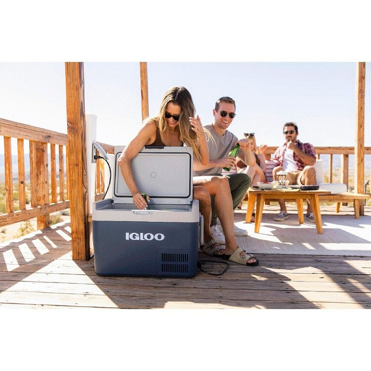 Igloo ICF Fridge/Freezer 40L Blue