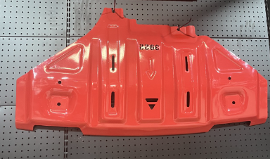 2023 FORD RANGER NEXT GEN RED SKID PLATE (BASH PLATE)UNDER BODY PROTECTION