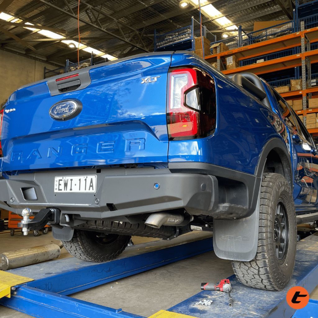 DPF Back 3" Performance Exhaust Ford Ranger V6 Next Gen