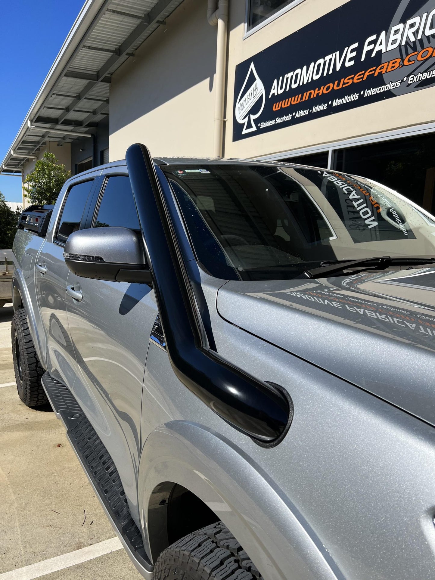 GWM Cannon 4″ (Mid Entry) Stainless Steel Snorkel Kit