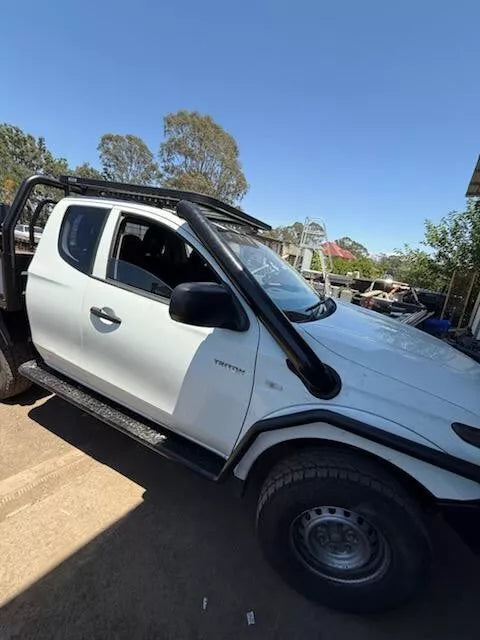 $399- MR Triton(2019+) 4” Stainless Steel Snorkel Kit Gloss Black | MR Triton 2019–2023