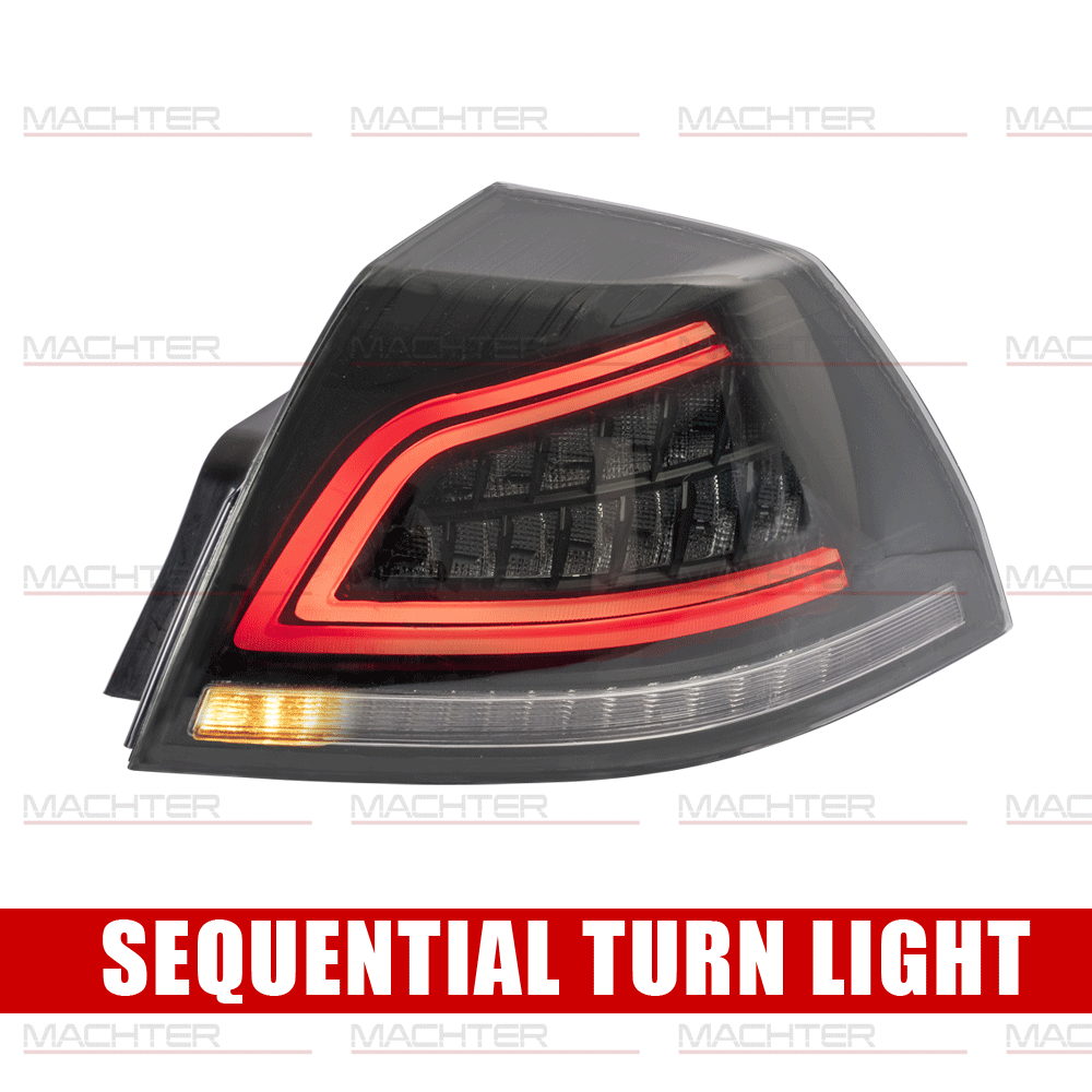 Fit For Holden VE Commodore Series 1 Series 2 Sedan Only Smoke LED Tail Lights Sequential Blinker