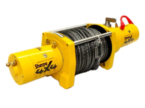 SW12V17LB45SRSSD 12V 17,000lb, 45m rope, dual motors - Sherpa Winches