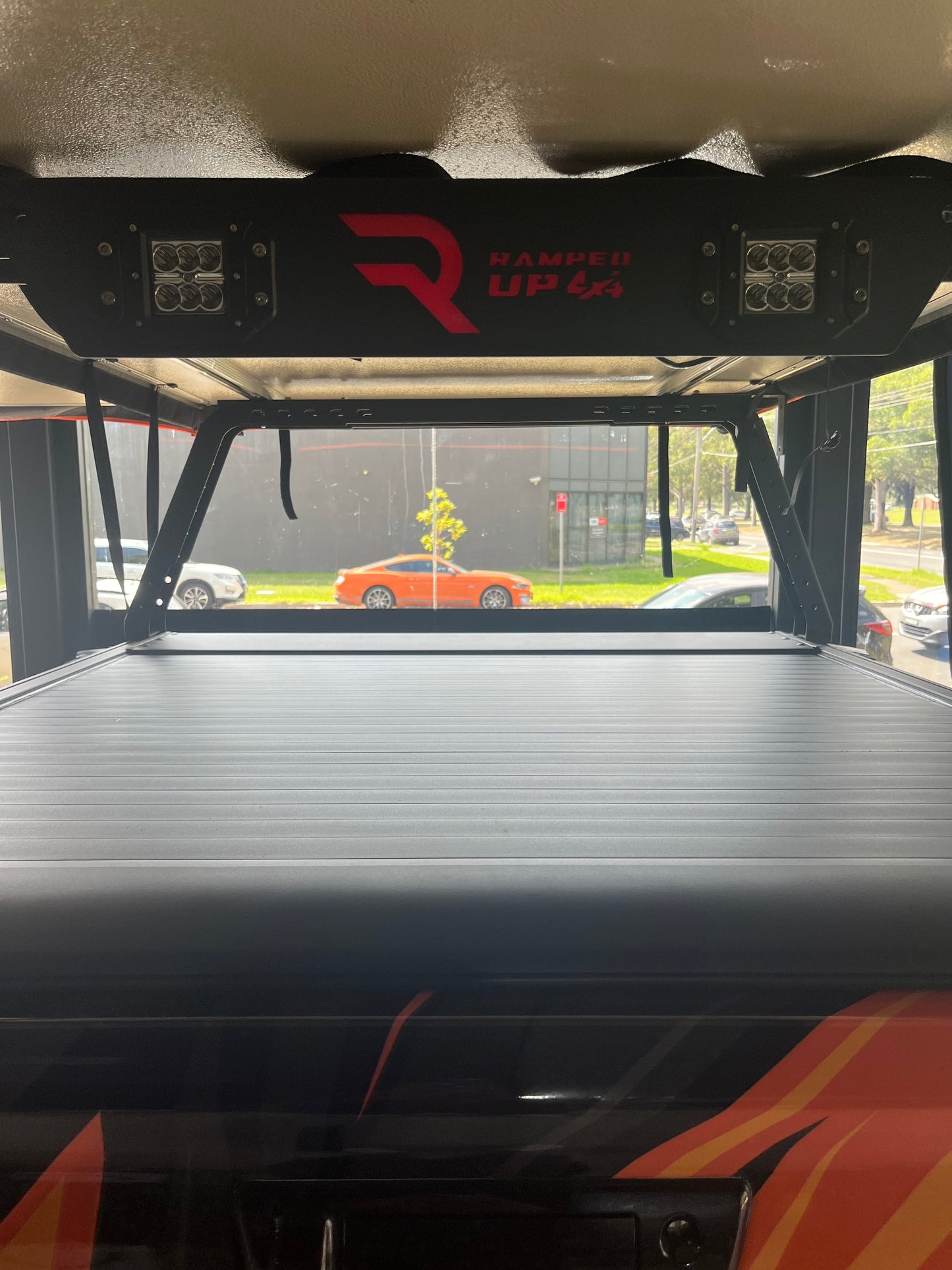 Ramped Up Full Height Tub Rack To Suit TOYOTA HILUX (2015-2017)