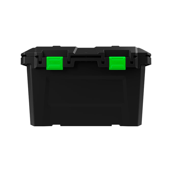 SET OF 3 TRED STORAGE BOXES 65L - BLACK $550.00