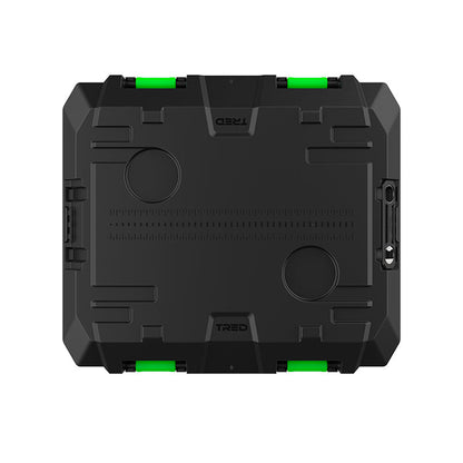 SET OF 3 TRED STORAGE BOXES 65L - BLACK $550.00