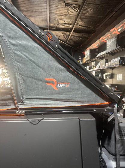RAMPED UP 4X4 ROOF TOP TENT (ALUMINUM TRIANGLE) SLIMLINE