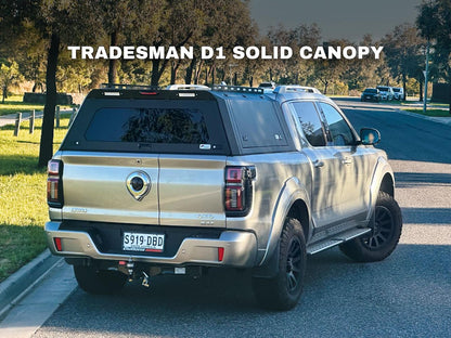 TRADESMAN D1 SOLID ALUMINIUM CANOPY Great Wall Cannon Alpha