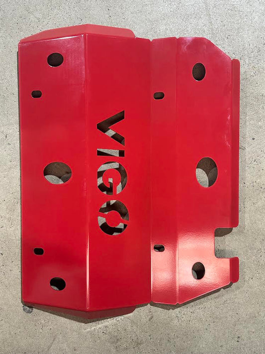 2005-2015 TOYOTA HILUX SKID PLATE RED (BASH PLATE)