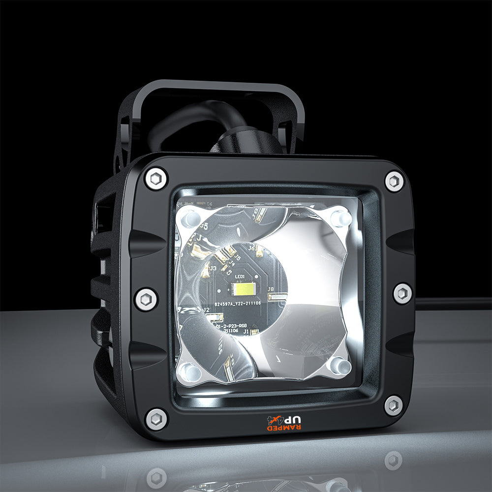 2" RGB pod light CUBE LIGHTS