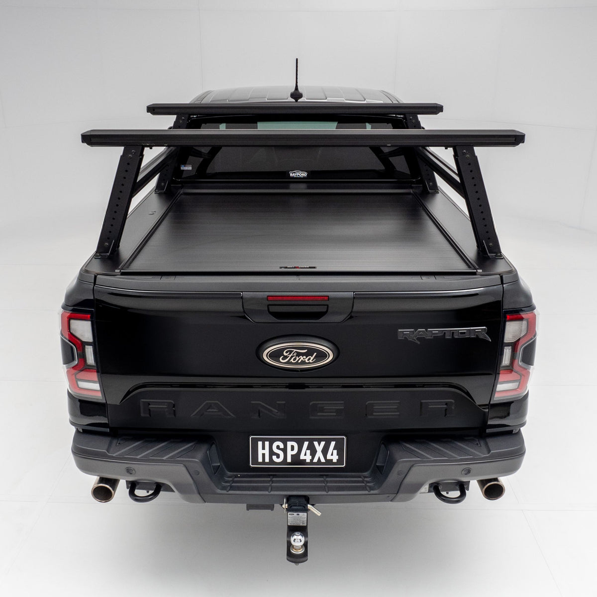 HSP Load Rack Pro Ladder Rack suits Next Gen Ranger/Raptor & Super Duty Fits Dual Cab Tub & Roll R Cover - Full set (Front & Rear Legs + Joiner Bar)