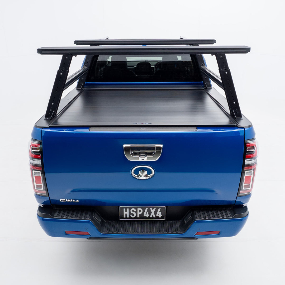 HSP Load Rack Pro Ladder Rack suits GWM Haval Cannon Suits Roll R Cover S3.5 - Full set (Front & Rear Legs + Joiner Bar)