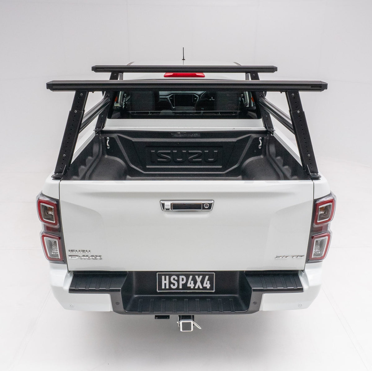 HSP Load Rack Pro Ladder Rack suits Isuzu Dmax Gen 3 2021+ Fits Dual Cab Tub - Full set (Front & Rear Legs + Joiner Bar)
