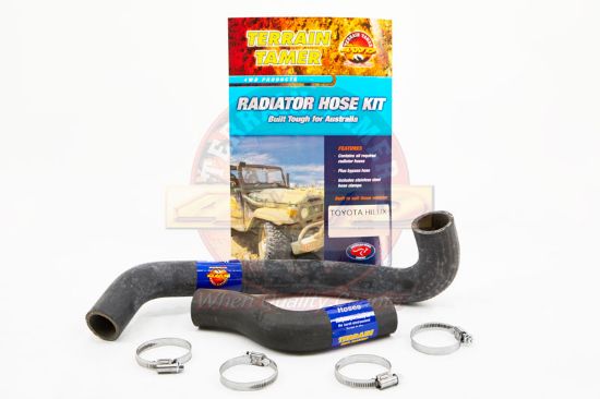 Radiator Hose Kit To Suit Toyota Hilux LN46 L 2.2L 8/1981-7/1983