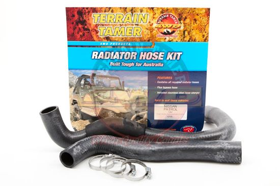 Radiator Hose Kit To Suit Nissan Patrol GU Y61 TD42 4.2L 6/1999-