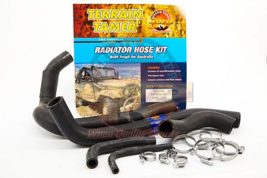 Radiator Hose Kit To Suit Nissan Patrol GU Y61 RD28T 2.8L 10/1997-2/2000