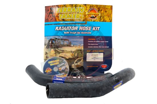 Radiator Hose Kit To Suit Nissan Patrol MQ P40 4.0L 11/1979-