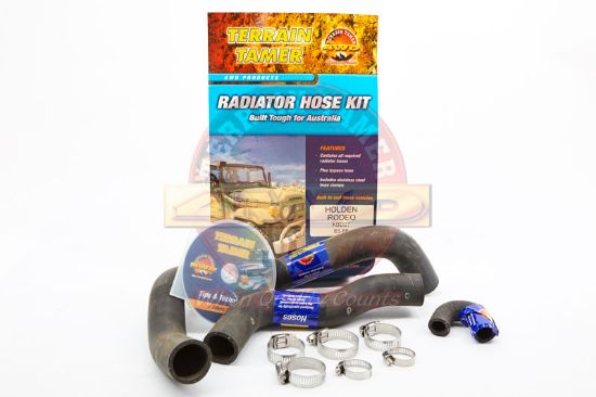 Radiator Hose Kit To Suit Holden Rodeo KBD27 C223 2.2L 1983-1988