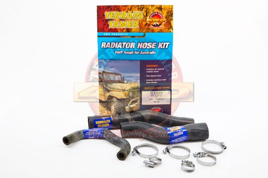 Radiator Hose Kit To Suit Holden Rodeo TF 4ZE1 2.6L 1988-1992 – Ramped ...
