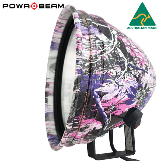 175mm/7" QH 100W Pink Camo Spotlight with Bracket