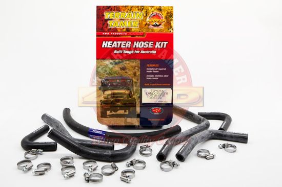 Heater Hose Kit To Suit Toyota Landcruiser HJ60 2H 4.0L 8/1980-1/1990