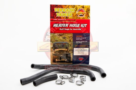Heater Hose Kit To Suit Toyota Landcruiser HZJ77 1HZ 4.2L 1/1990-