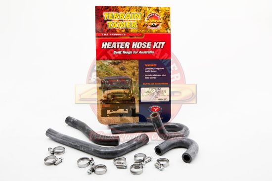 Heater Hose Kit To Suit Toyota Landcruiser HDJ100 1HDFT 4.2L 1/1998-