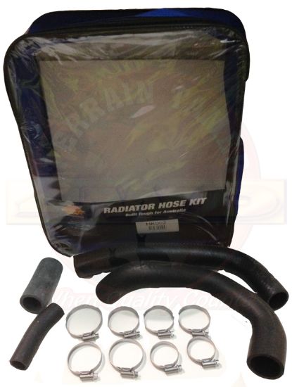 Radiator Hose Kit To Suit Toyota Landcruiser BJ45 3B 3.4L 8/1980-10/1981