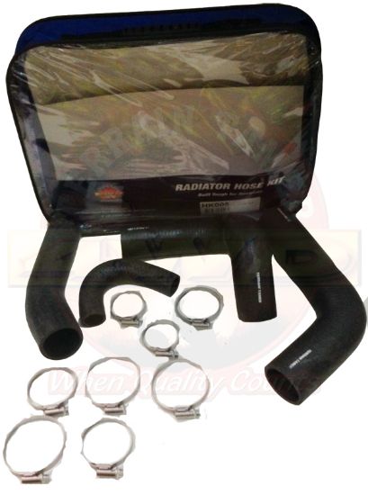Radiator Hose Kit To Suit Toyota Landcruiser FJ45 2F 4.2L 8/1976-1/1979