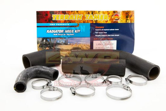 Radiator Hose Kit To Suit Toyota Landcruiser FJ60 2F 4.2L 8/1980-11/1984