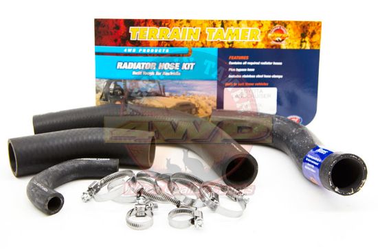 Radiator Hose Kit To Suit Toyota Landcruiser FJ80 3F 4.0L 1/1990-8/199 ...