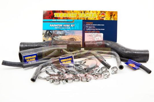 Radiator Hose Kit To Suit Toyota Landcruiser FZJ80 1FZ 4.5L 8/1992-