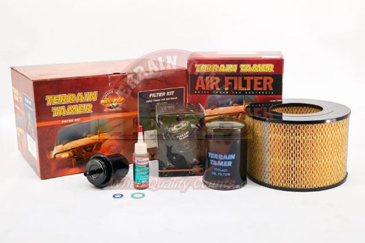 FILTER KITS TO SUIT Toyota Landcruiser FJ75 4/1987-1/1990 3F 4.0L Petrol