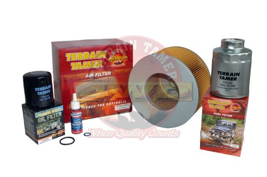 FILTER KITS TO SUIT Toyota Hilux KDN165 8/2004- 2KDFTV 2.5L Turbo Diesel