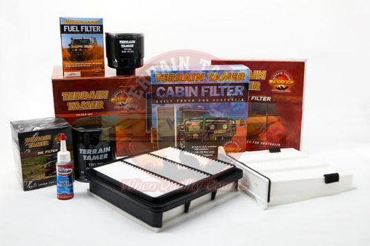 FILTER KITS TO SUIT Mitsubishi Triton MN 10/2009- 4D56T 2.5L Turbo Diesel