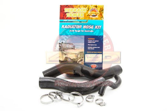 Radiator Hose Kit To Suit Toyota Landcruiser VDJ78 1VDFTV 4.5L 1/2007-