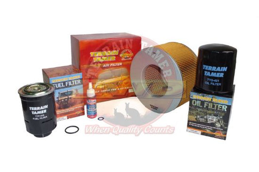 FILTER KITS TO SUIT Toyota Hilux KZN165 8/1997- 1KZTE 3.0L Turbo Diesel