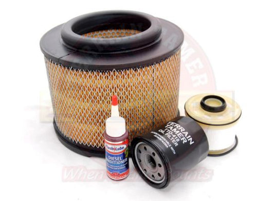 FILTER KITS TO SUIT Toyota Hilux KUN16 8/2004-12/2013 1KDFTV 3.0L Turbo Diesel