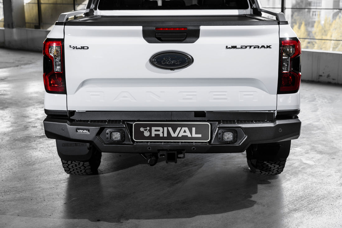 Ford Ranger Basic Rear Bumper Aluminium Rear Bumper Ford Ranger Next Gen (sold out) – Ramped up 4x4