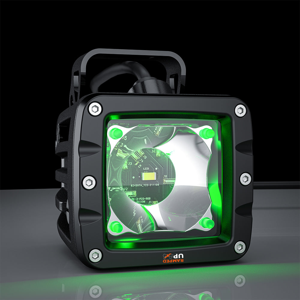 2" RGB pod light CUBE LIGHTS