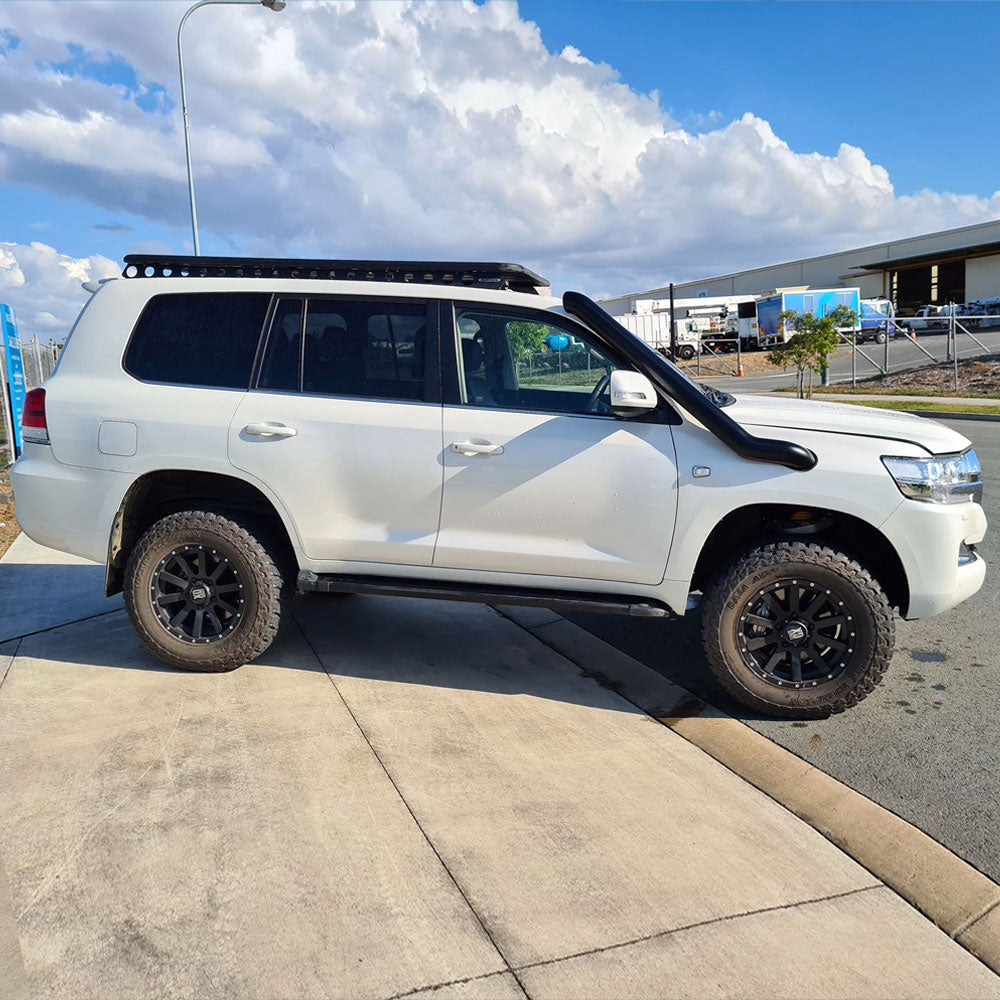 Toyota Landcruiser 200 Series 4″ Stainless Steel Snorkel Kit (Mid Entry)