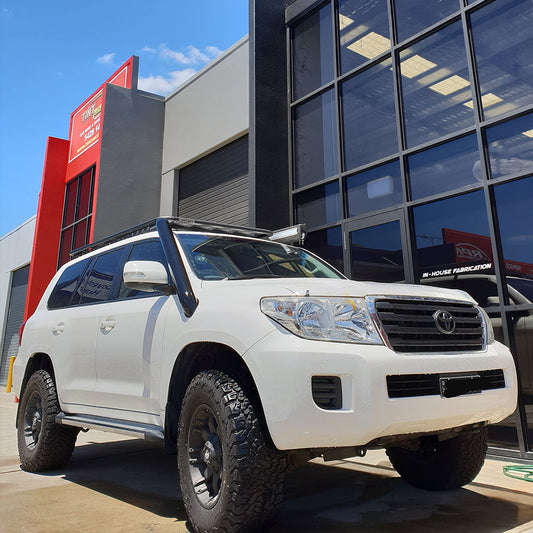 Toyota Landcruiser 200 Series 4″ Stainless Steel Snorkel Kit (Short Entry)