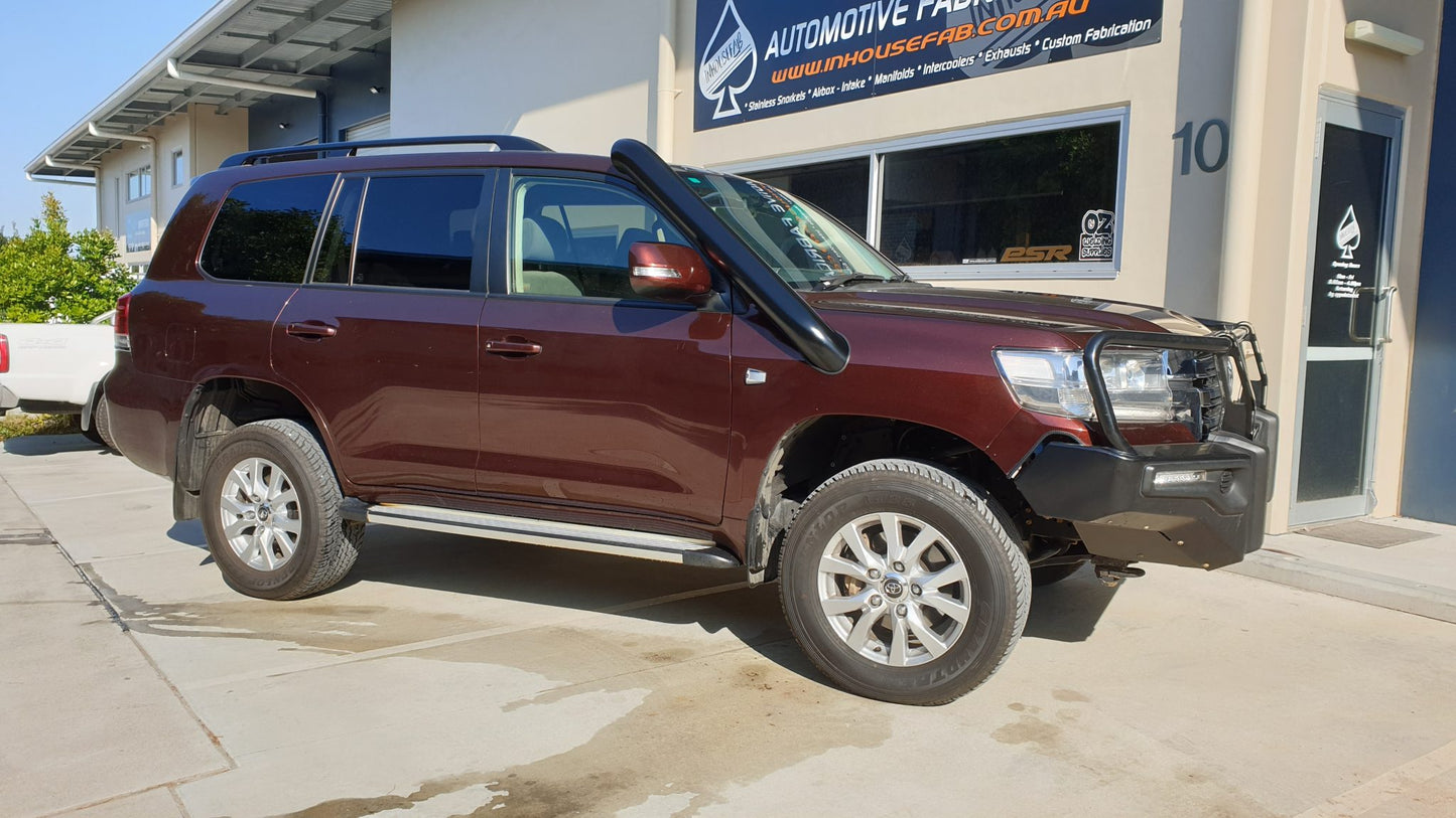 Toyota Landcruiser 200 Series 5″ Stainless Steel Snorkel/Airbox Kit (Short Entry)